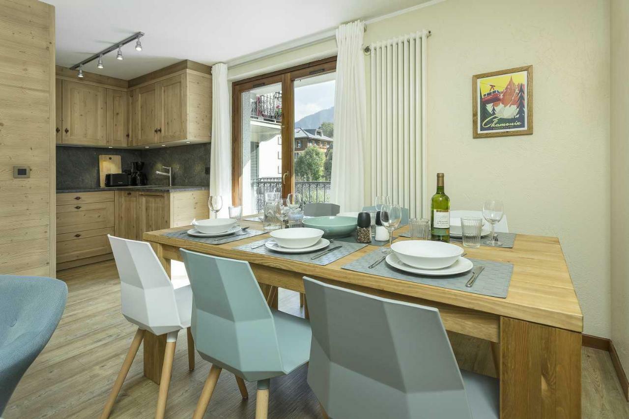 Apartment Ensa - Alpes Travel - Central Chamonix - Sleeps 4 Luaran gambar